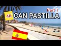 ⁴ᴷ CAN PASTILLA walking tour 🇪🇸 Palma, Mallorca (Majorca) Spain (Part 1) 4K