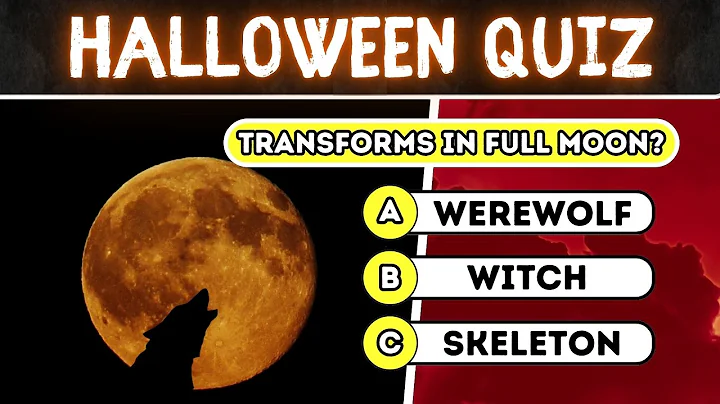 Halloween Trivia Quiz 💀🎃 Questions and Answers 👻 Multiple Choice Quiz