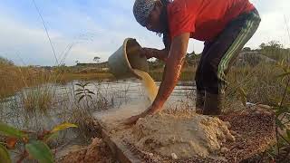 Wow!! SEKIAN LAMA MENUNGGU,KAYA MENDADAK, DAPAT HARTA KARUN EMAS ASLI,BEKAS TAMBANG #oro #trending