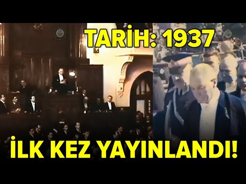 Atatürk'ün Daha Önce Hiç Yayınlanmamış En Net Sesi ve Görüntüleri! TSK Yayınladı!