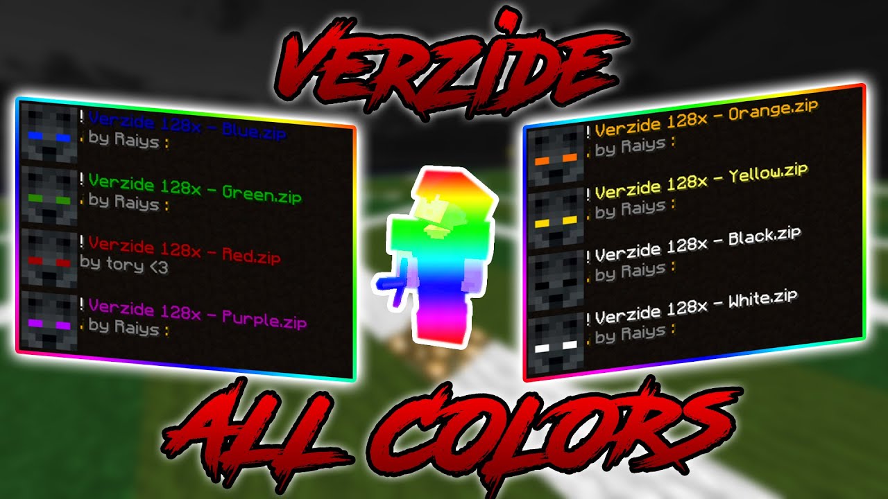VERZIDE 128x ALL COLORS PACK FOLDER RELEASE