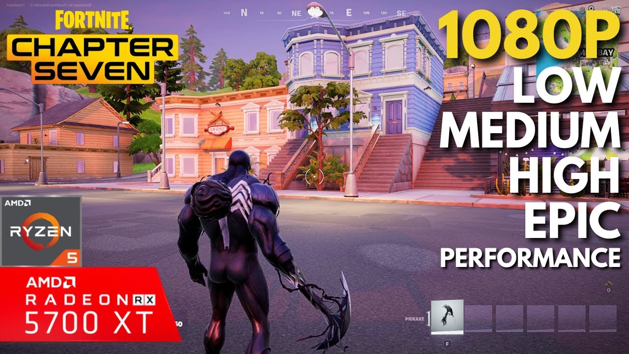 Fortnite: Chapter 7 - RX 5700 XT | All Settings Tested