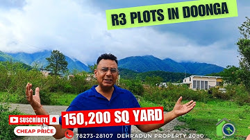 Cheap R3 Plots in Doonga  ,Dehradun, Mountain and River View🔥🔥🔥