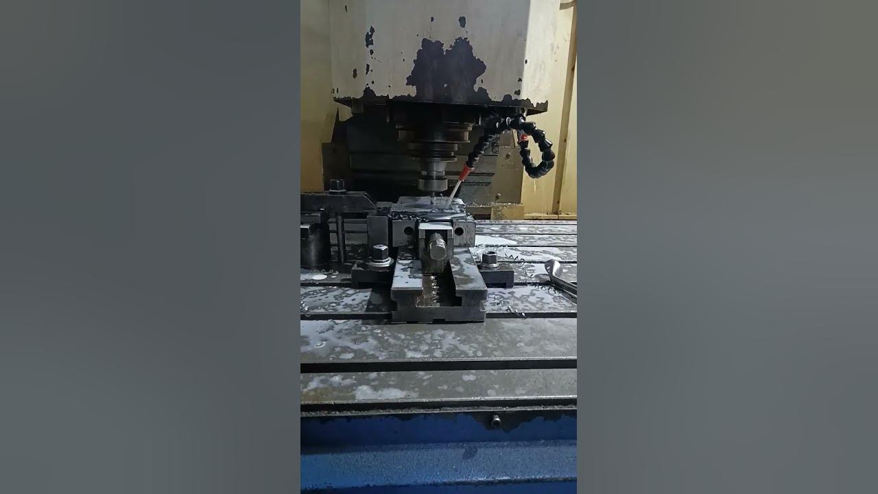 slot milling & key way milling opretion on vmc machine YouTube