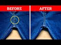 How to repair a tear in Jeans