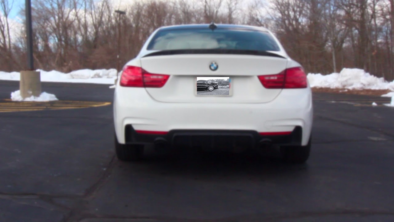 no scope webtoon 2015 BMW 435i xDrive AWE Tuning Catback Exhaust Sound