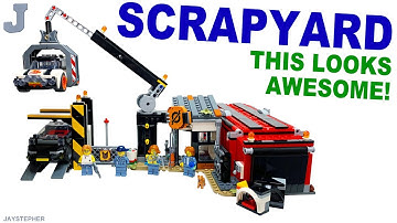 LEGO City 2025 Scrapyard 60472 Unboxing, Tour, & Review