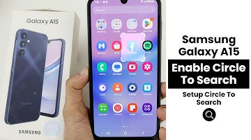 Enable Circle To Search In Samsung A15 | Setup Circle to Search