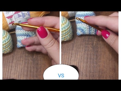 ქსოვა ყაისნაღით ნულიდან - როგორ დავიჭიროთ ყაისნაღი.