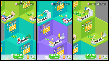 Idle Ice Cream Factory Mobile Game | Gameplay Android