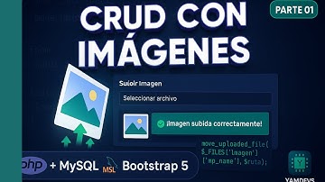 COMO HACER UN CRUD CON IMAGEN EN PHP Y MYSQL || BOOTSTRAP 5 - PARTE 01