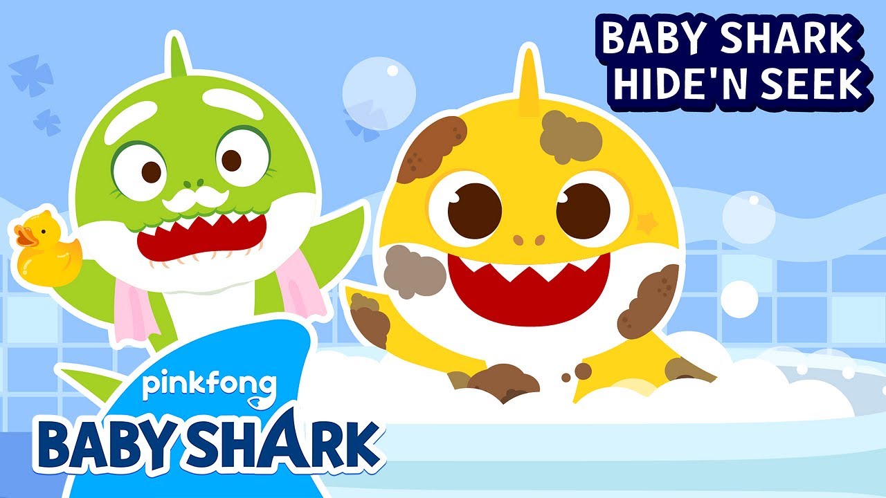 [🧼NEW] Baby Shark's Bath Time | Hide and Seek | Play with Baby Shark | Baby Shark Official