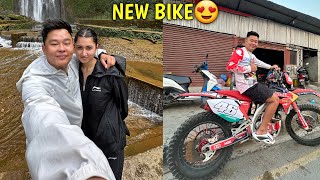 BIKE LE GARDA YOUTUBE ROKIYO🤬 / LONG TOUR / @alishakhadgi9769 / CX 250R