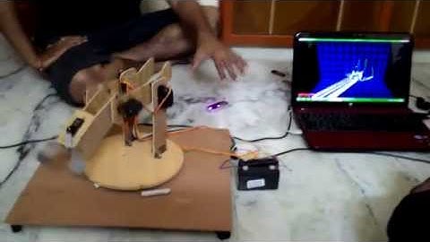 Gesture Controlled Robotic Arm | Arduino | Leap Motion