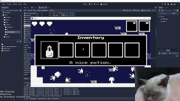 Godot Engine 3 Livestream: Adventure Game Dev EP6: Item save/load