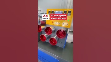 Single Screw 2 Belts PP Strap Making Machine 300-380kg/H PP Strap Extrusion Line