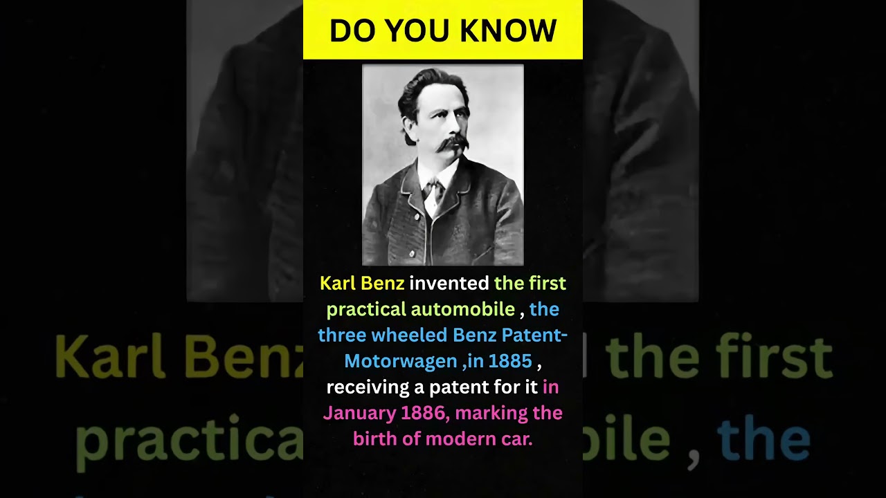 Karl Benz & the Birth of the Modern Car 