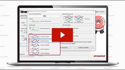 How to Program Encoder Output on the HS35iQ Encoder