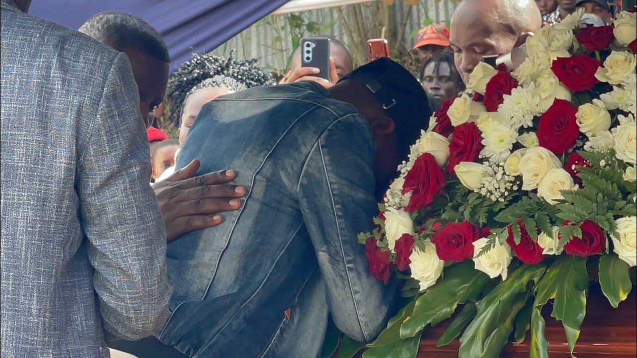 Samidoh shed tears during kioi junior burial