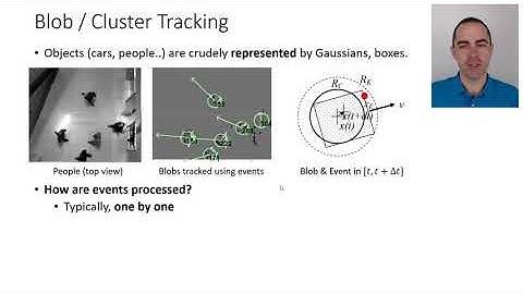 Tracking blobs of events. Ingredients of the per-event processing paradigm