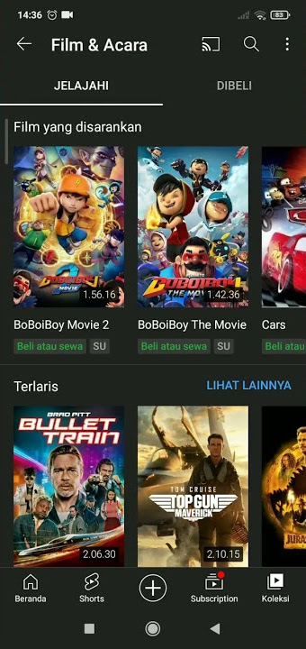 yang  ingin nonton bioskop tapi tidak bisa ni film gratis