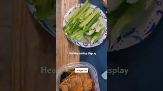 Healthy eating display