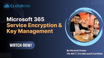 SC-400: Microsoft 365 Encryption | Service Encryption & Key Management