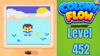 Colony Flow Level 452 Walkthrough Solution 