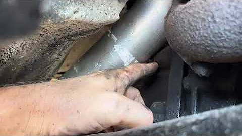 ‘96 F350 7.3 Powerstroke Project, Diamond Eye Downpipe Install