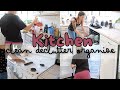 DEEP CLEAN, DECLUTTER, ORGANIZE MY KITCHEN PART 2  || AT HOME WITH JILL || CLEANING MOTIVATION