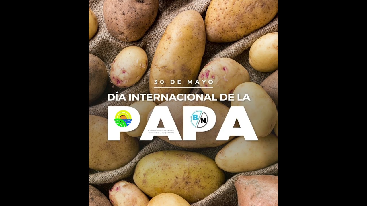 El Día Internacional de la Papa se celebra cada 30 de mayo. #seguidores #efemérides