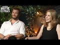 Chris Hemsworth & Jessica Chastain talk about The Huntsman: Winter's War (2016)