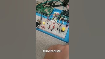 #confedimd Button powered LED and buzzer