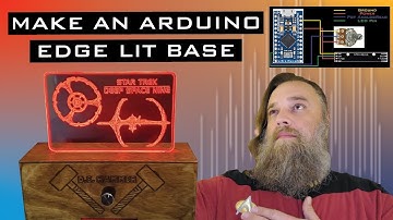 Make Stuff- Custom Acrylic LED Base