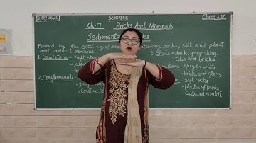 Class 5th Science Chapter 7 Rocks & Minerals Part 2