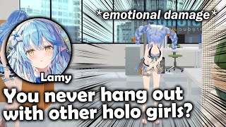 Lamy Accidentally Gives Pekora EMOTIONAL DAMAGE With This Question