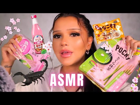 ASMR PROBANDO SNACKS DE JAPÓN 🇯🇵
