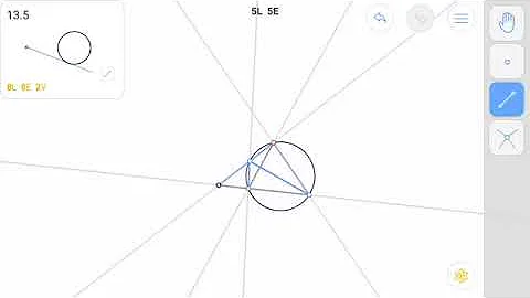 Euclidea 13.5 (Nu 5) Solution walkthrough