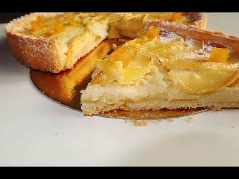tarte-au-flan-à-la-mascarpone-et-pomme-facile