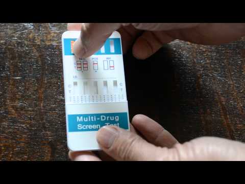 7 panel drug testing kit information Doing a urine drug test.