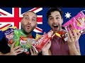 AUSTRALIAN SNACKS EATEN BY AMERICAN ICONS JOSH PECK and UGH ITS JOE