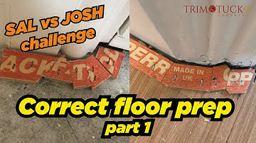 How to correctly prep floors for carpet fitting