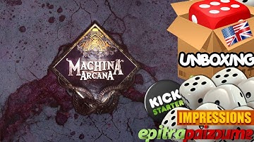 Machina Arcana (Second Edition) - Unboxing & Impressions (EN) by Epitrapaizoume