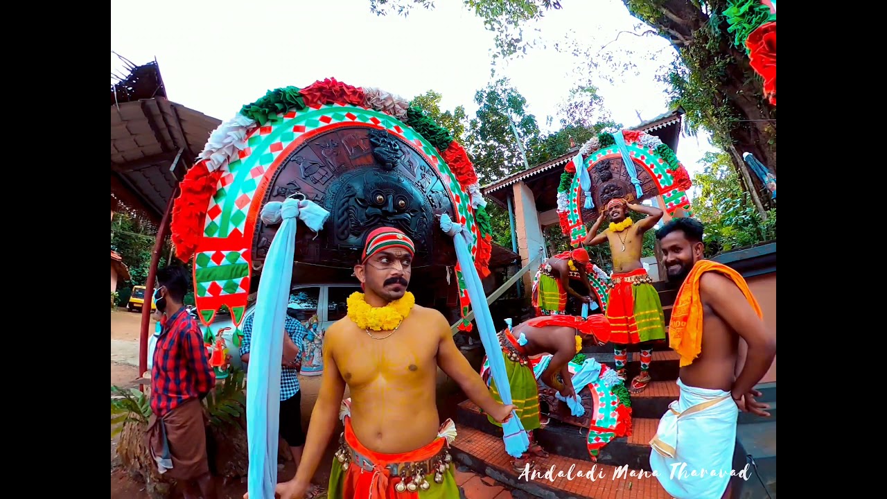 തിറയും പൂതനും നിറഞ്ഞാടിയ ദൃശ്യങ്ങൾ