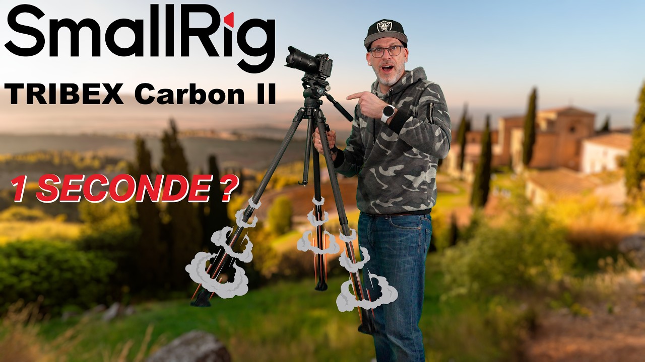 Trépied SmallRig X Potato Jet Tribex – Fibre Carbone Hydraulique 3 Sections – Occasion
