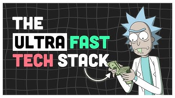 The ULTRA FAST Tech Stack To Build A Million Dollar App