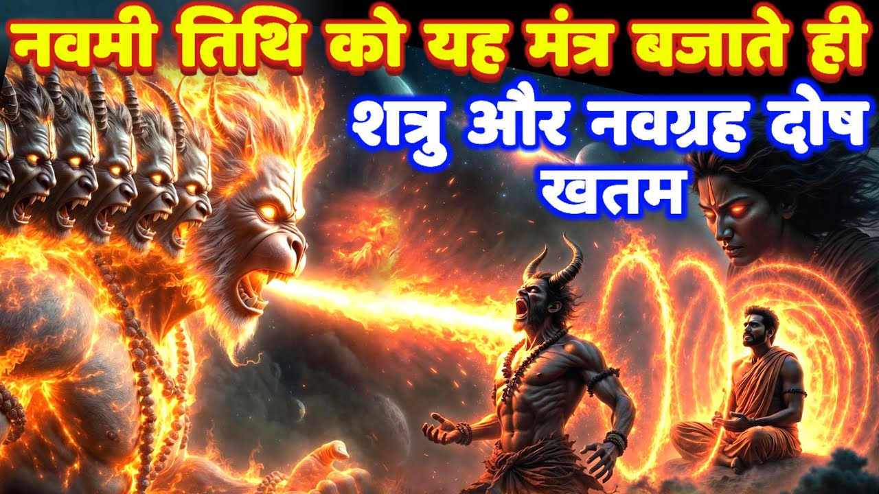 नवग्रह दोष मुक्ति, शत्रु बाधा नाशक, 11 मुखी हनुमान महा मंत्र: Hanuman Mantra