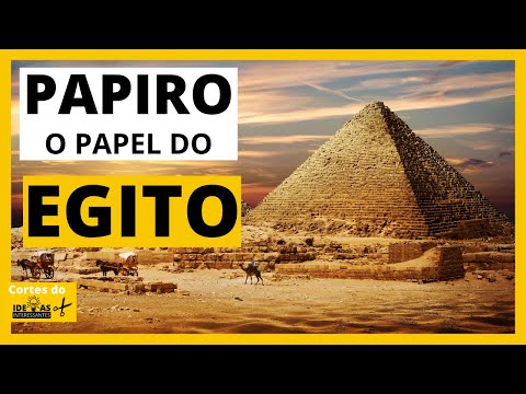 Vídeo: Como O Papel Foi Inventado