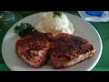 652021 blackened tuna steak with mashed potatoes at jds restaurant and lounge