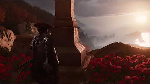 Ghost of Yotei: Crimson Yokai Weapon Kit, Pillar of the Fallen Location in Ishikari Plain